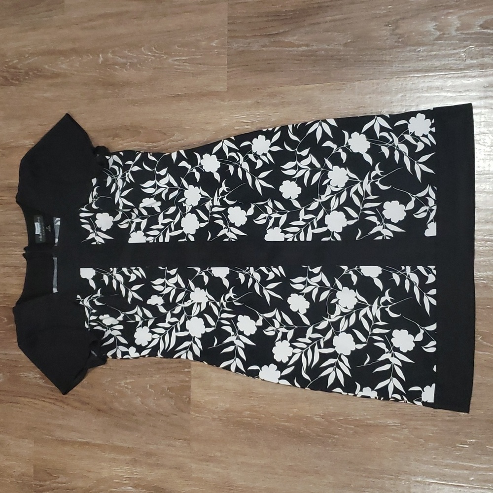 (12) Connected Apparel Floral Modern Contemporary Slim Fit Classic Style Midi